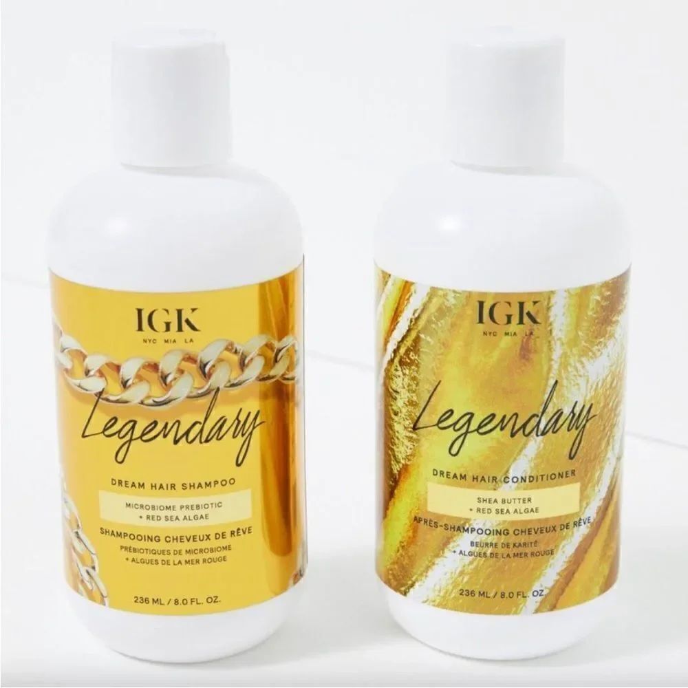 IGK Legendary Dream Hair Shampoo & Conditioner Duo Bundle - New